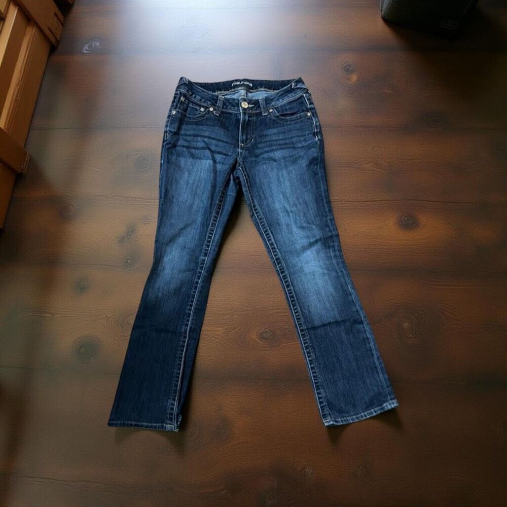 Maurices Low Rise Straight Jeans Size 4 Short 26x28 #33